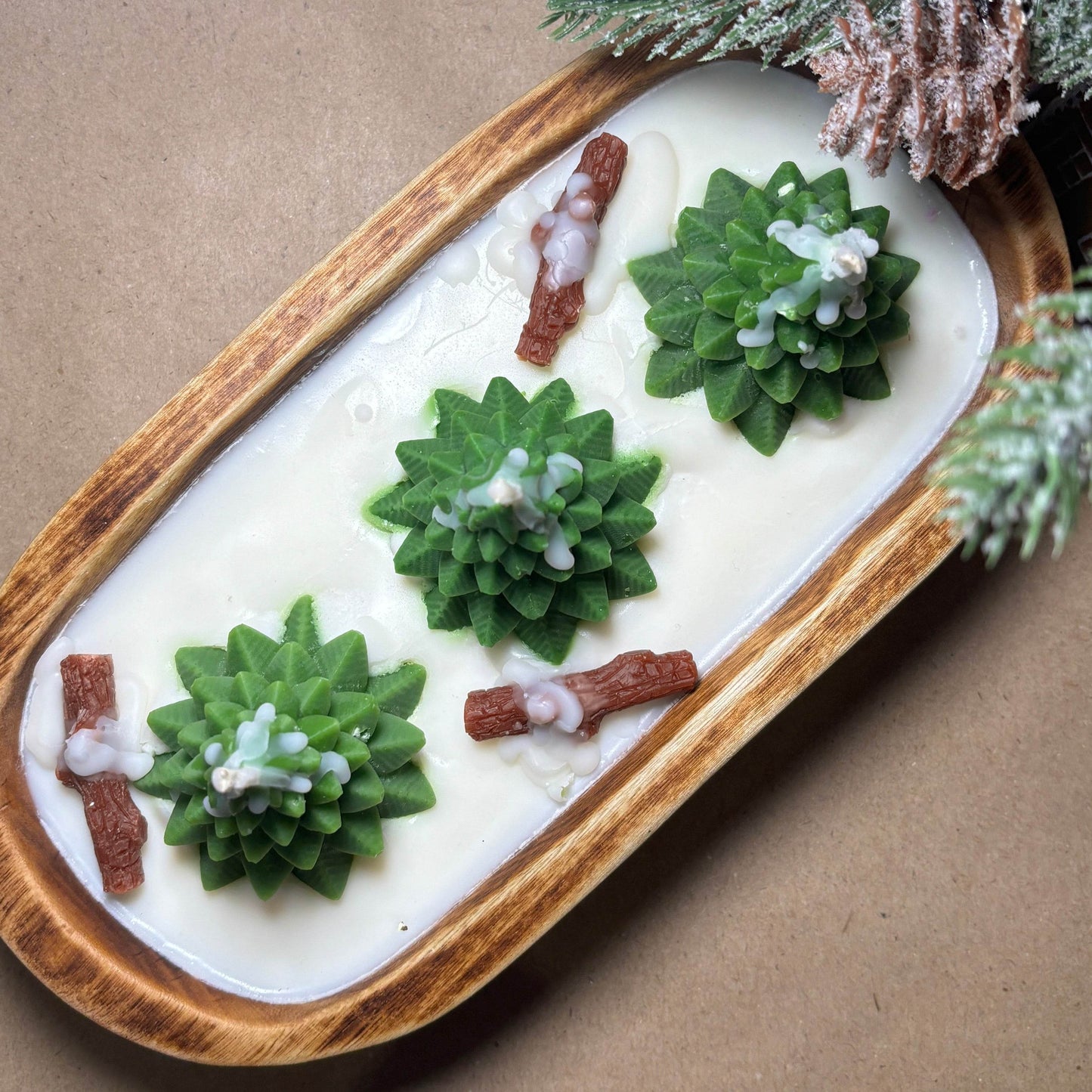 Winter Trees Candle – A Cozy Winter Wonderland in Your Home - AuraLux