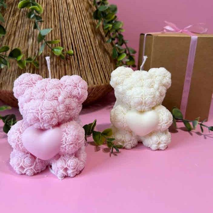 Bear Hug Candle – A Symbol of Love & Warmth - AuraLux