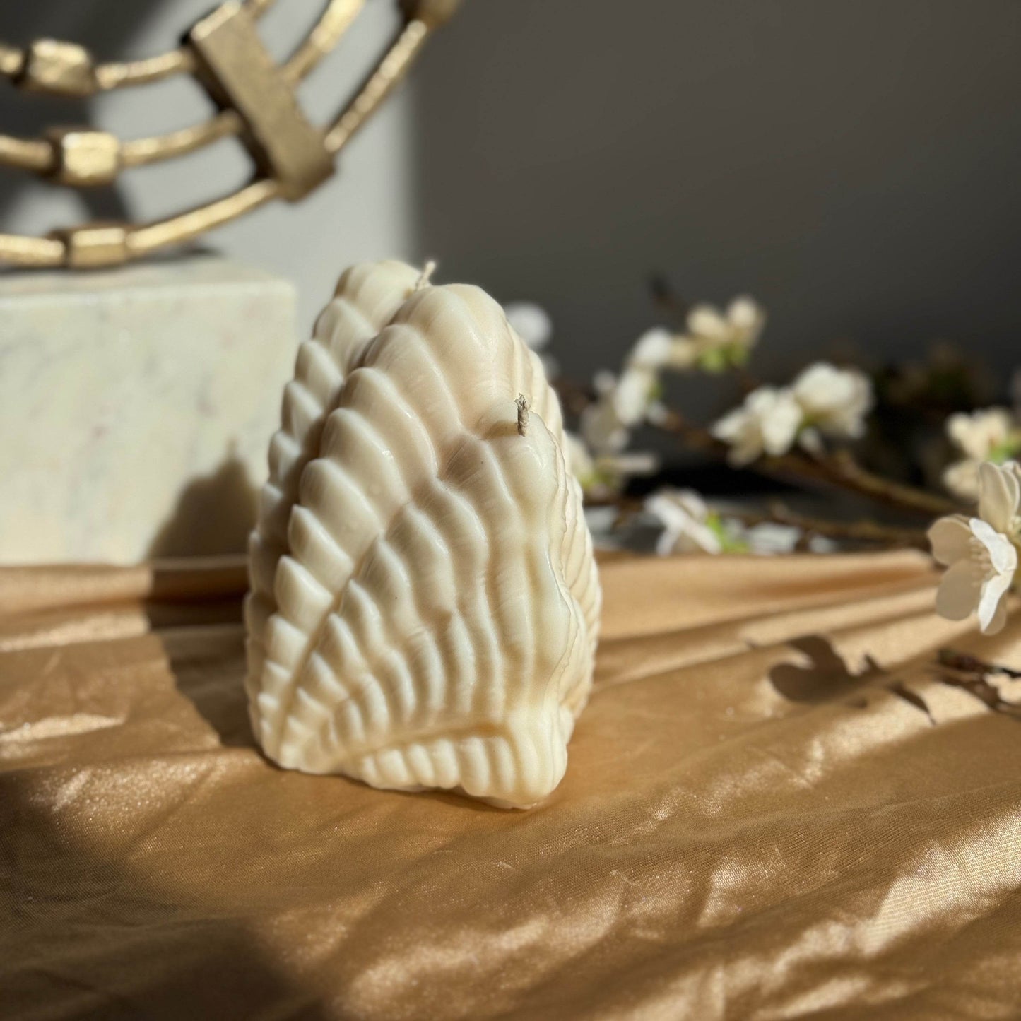 Seashell Candle – A Coastal Touch of Elegance - AuraLux