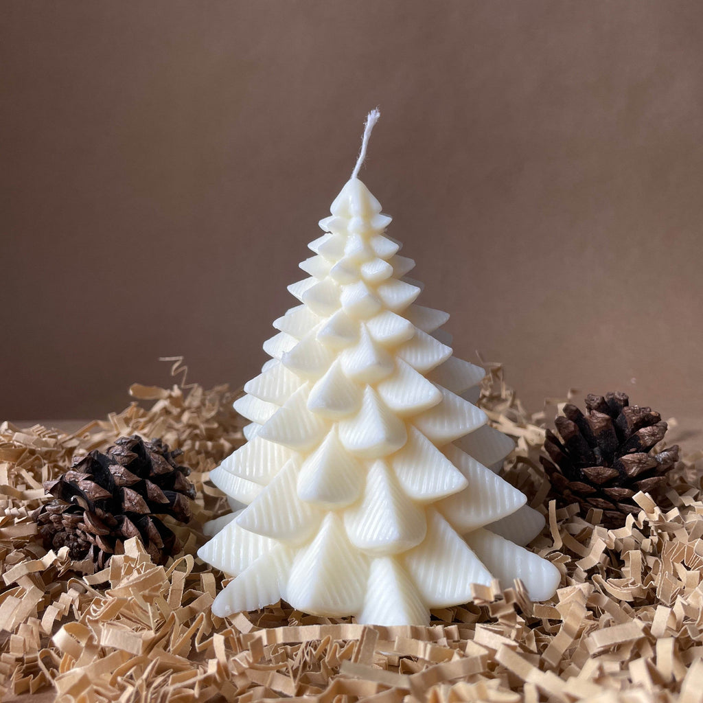 Winter Tree Candle – A Miniature Forest of Calm - AuraLux