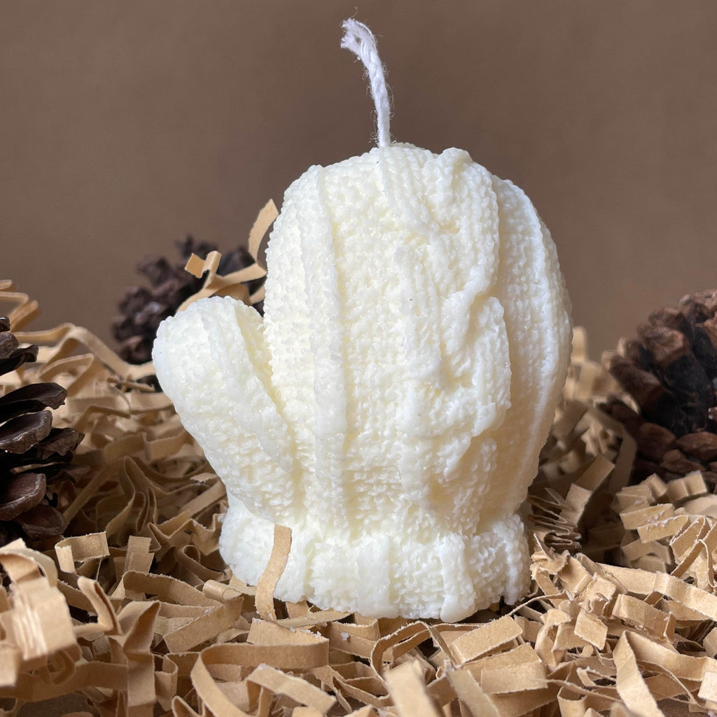 Winter Mitten Candle – A Cozy Hug in Candle Form - AuraLux