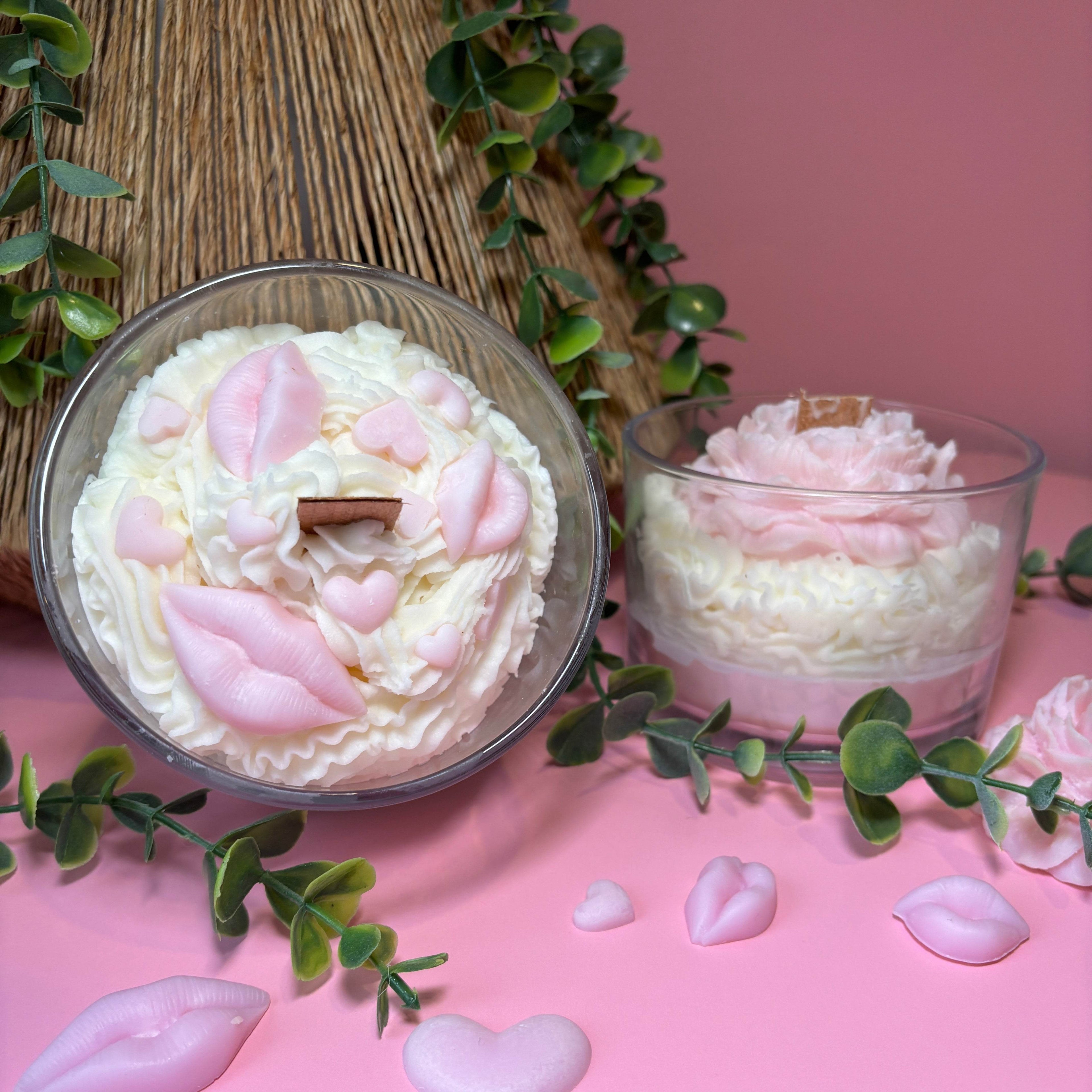 Cotton Kiss Candle – A Playful Touch of Romance & Elegance - AuraLux
