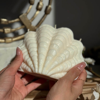 Seashell Candle – A Coastal Touch of Elegance - AuraLux