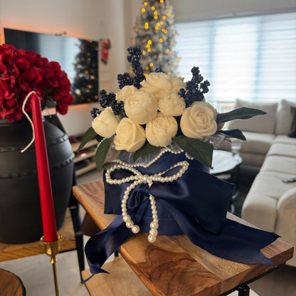 Floral Luxe Bouquet – A Candle Arrangement That Blooms Forever