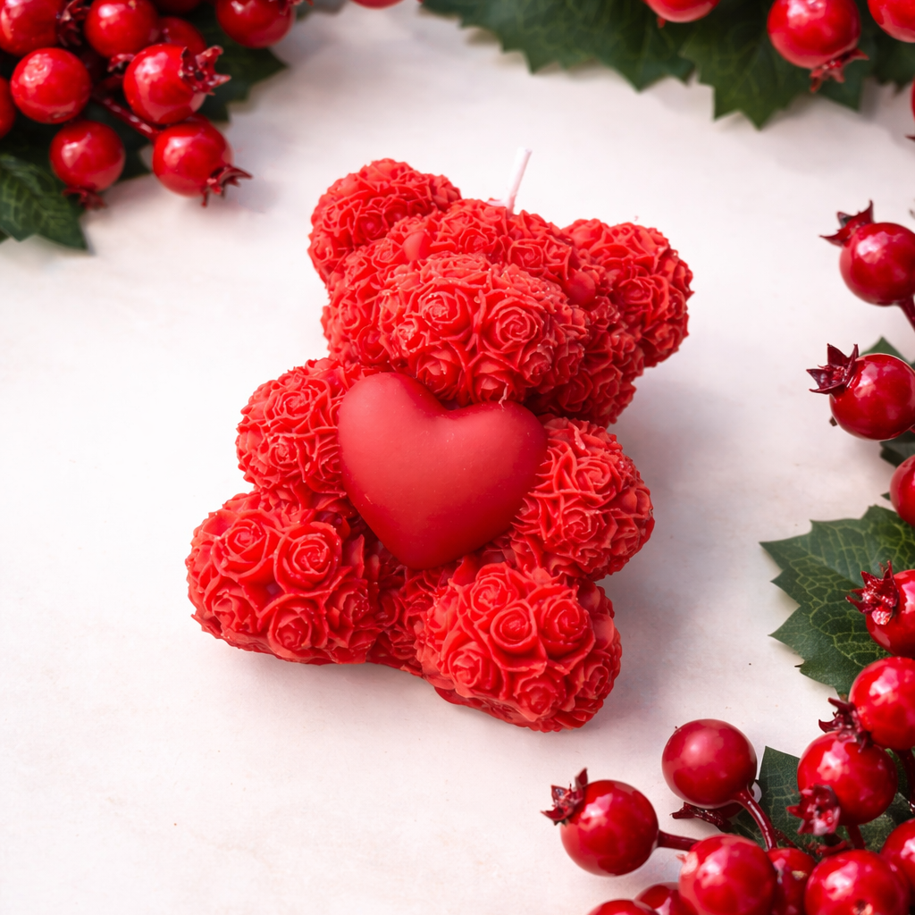 Rose Teddy Bear