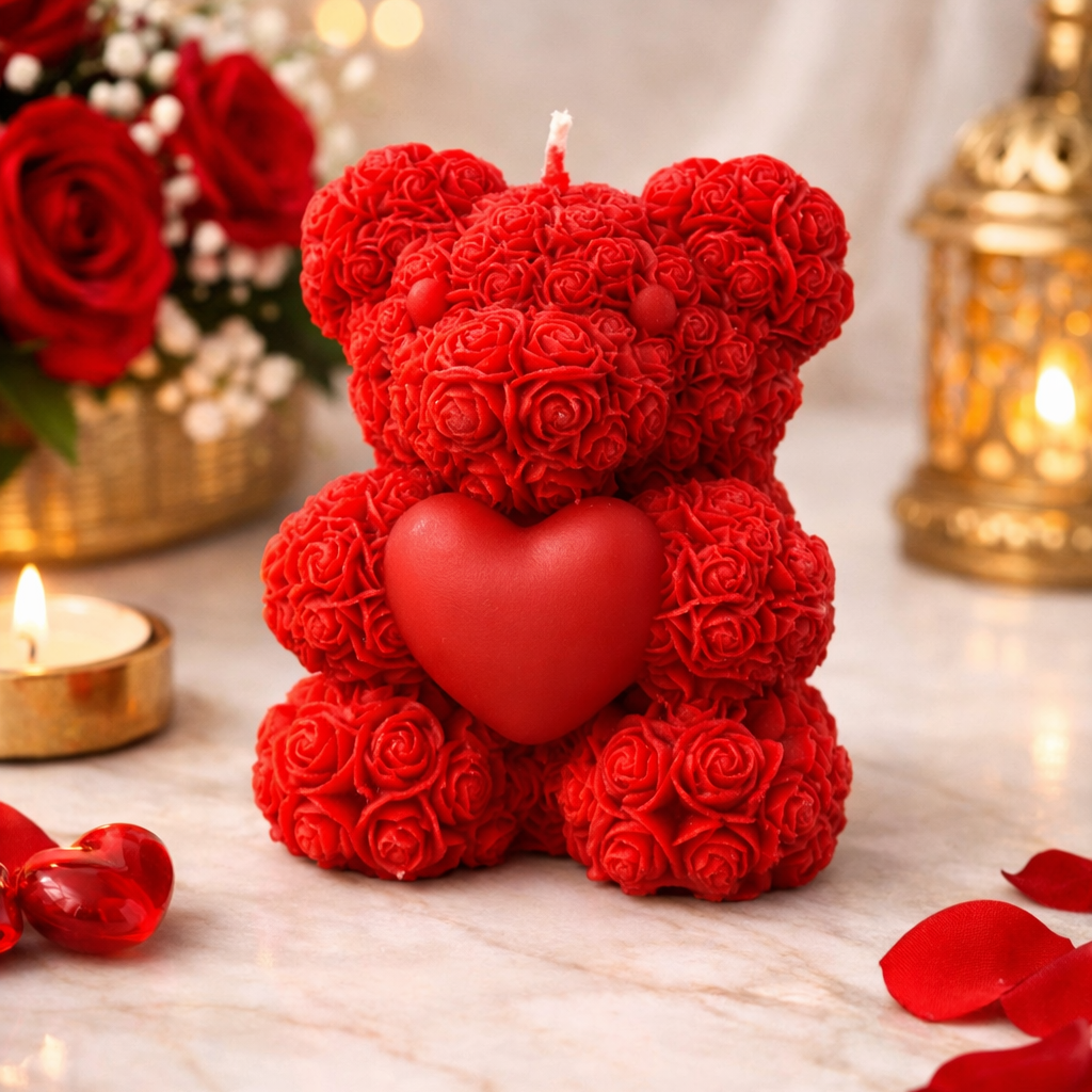 Rose Teddy Bear
