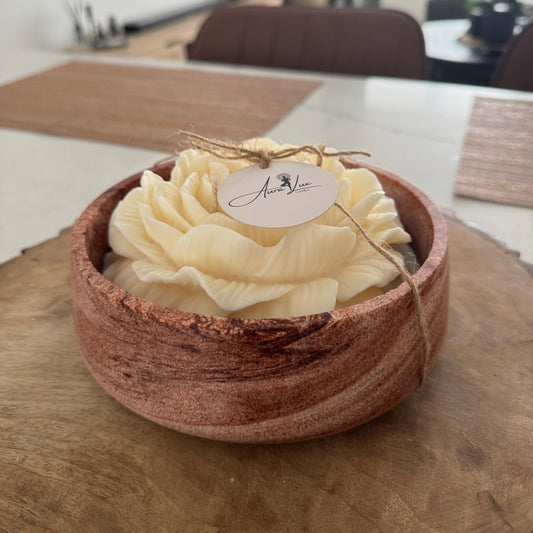LUX Peony Candle – Where Elegance Blooms