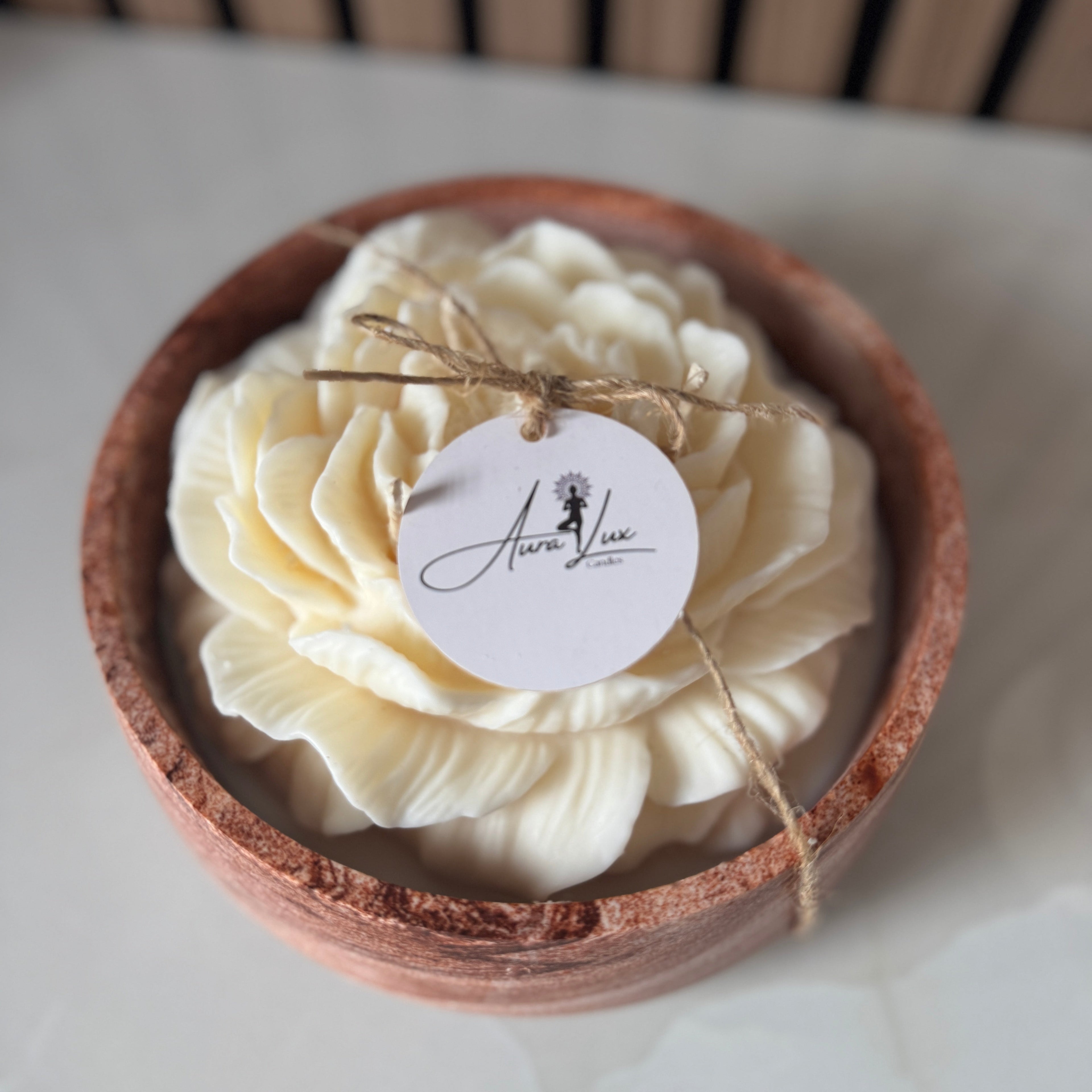 LUX Peony Candle – Where Elegance Blooms