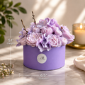 Purple Candle Bouquet – Forever Flowers That Glow 💜